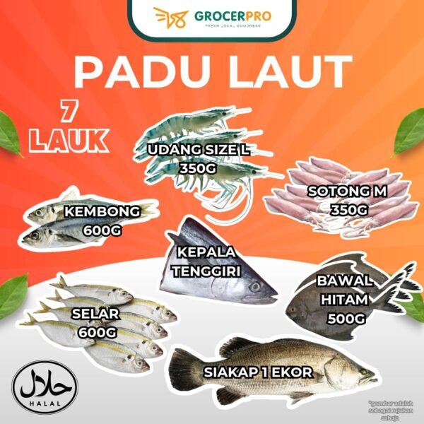 Set Padu Laut - 7 Lauk