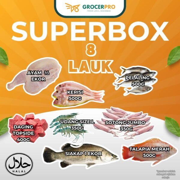 Set SuperBox - 8 Lauk