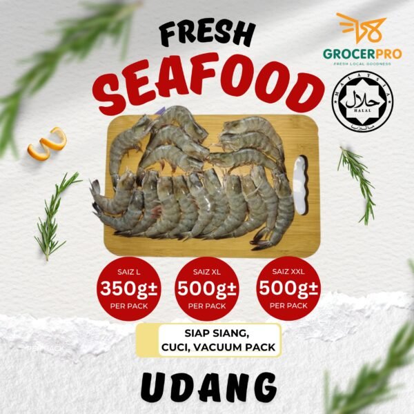 Udang L 350g±