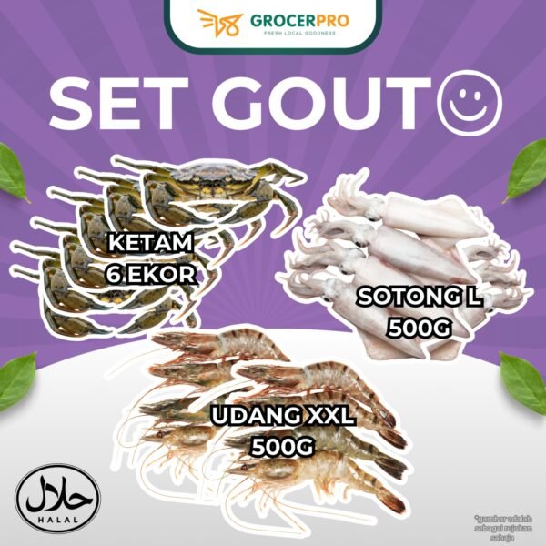 Set Gout - 3 Lauk
