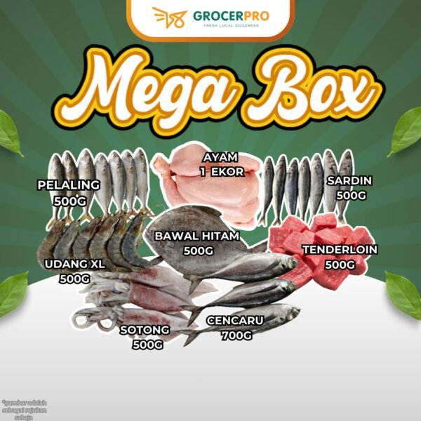 Set Mega Box - 8 Lauk